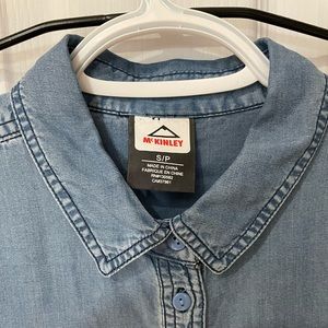 McKinley denim tunic next to new size small $18